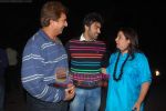 Raj babbar, Arya Babbar, Farah Khan at Tees Maar Khan screening in Filmcity on 22nd Dec 2010 (17).JPG